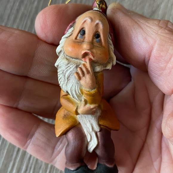 VTG 1980s Elves Christmas Ornaments Tree Decoration Set of 4 - Picture 4 of 7